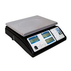 EXA FW Balance homologuée FW56 - Balance poids prix à batterie 6kg/2g - Idéale pour marchés et commerces ambulants - Noir plastique FWPE11424200_0