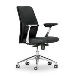 Fauteuil manager en cuir VIC - Mobel Linea - Fauteuil de direction de standing_0