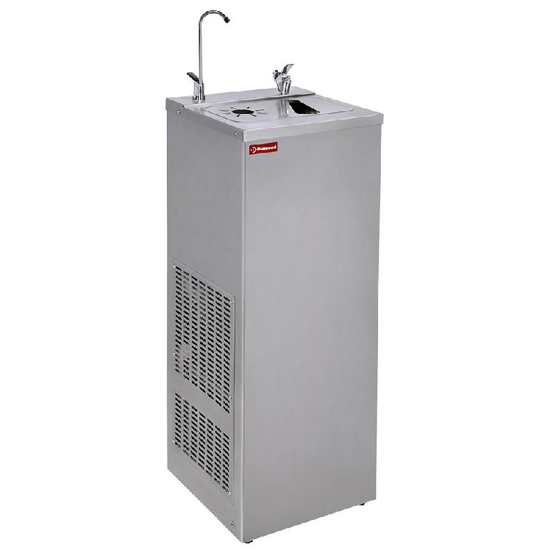 Fontaine à eau réfrigérée +8°c +10°c à pédale inox 35 lit/h. - CR-18S/35-P_0