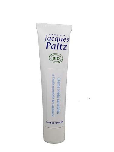 JACQUES PALTZ - CRÈME PIEDS SENSIBLES À L'HUILE ESSENTIELLE DE GAULTHÉRIE 75ML