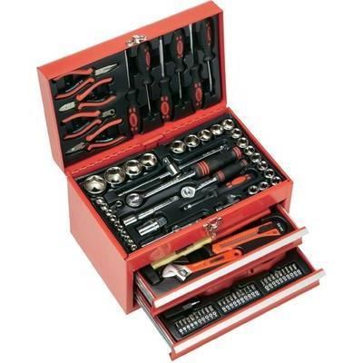 SET D'OUTILS 156 PIÈCES BRÜDER MANNESMANN M29066 POUR LES BRICOLEURS