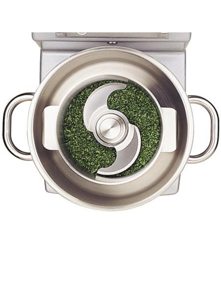 Mini cuve pour cutter R8 ROBOT COUPE - 3,5 litres - Couteau lisse inox - Référence : 27374_0