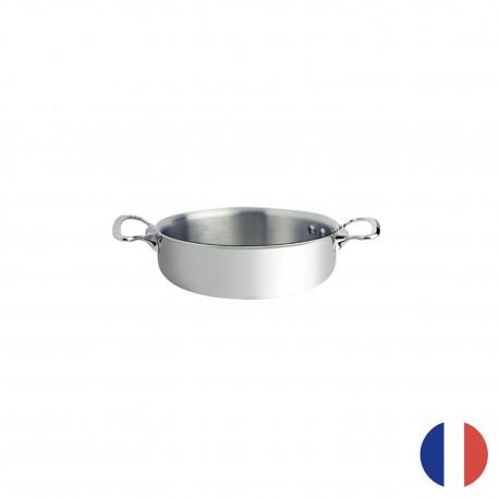 Mini sautoir en inox Affinity De Buyer - Fabrication française - Compatible induction et four - Ø10 cm_0