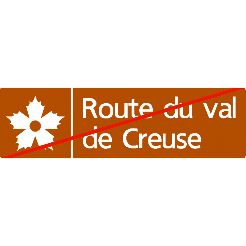 Panneau H24 - Fin d'un itinéraire touristique - WP Signalisation_0