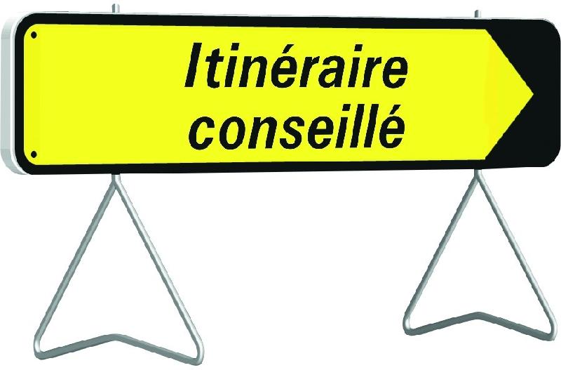 Panneaux Taliasign KD à flêche amovible 1000x300 mm classe 1 Indications Temporaires - PNTLGLV1KD-TL01/IC_0