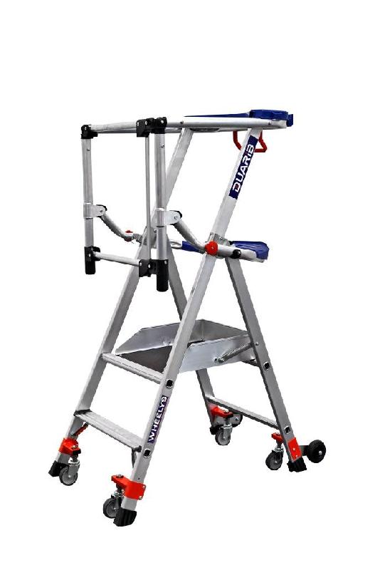 Plateforme individuelle roulante hauteur fixe WHEELYS 2 marches - DUARIB - 611902_0