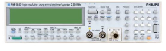 Pm6680 - compteur de frequence - philips - 225mhz - mesures de fréquence_0