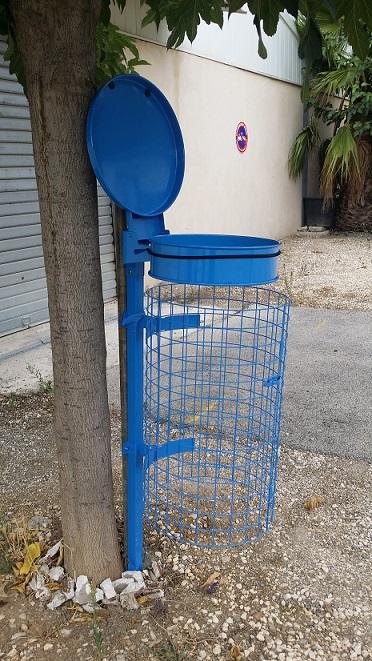 Support sac poubelle tri sélectif