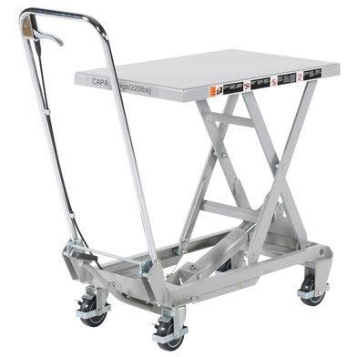 Table élévatrice en aluminium 100kg_0