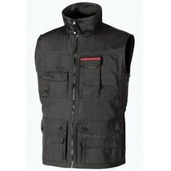 U-Power - Gilet poche téléphone noir FIRST Noir Taille XL - XL noir 8033546166123_0