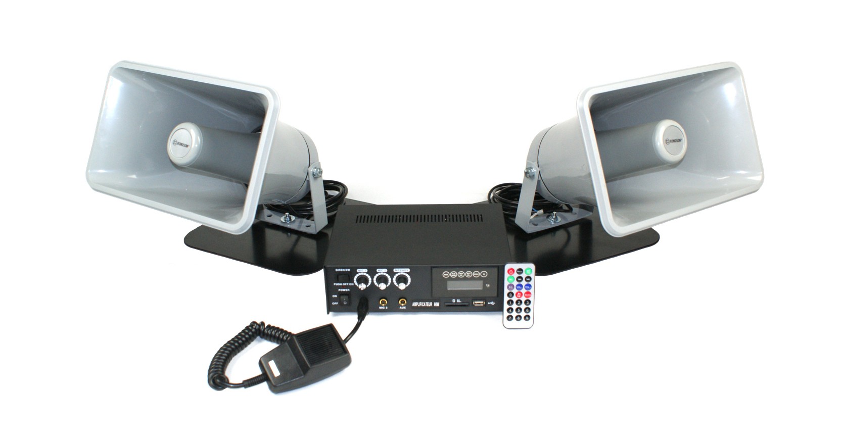 VH60W 2HP 2SUP - FASE Sono Véhicule 2 Haut-Parleurs 60 Watts_0