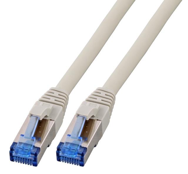 EFB Elektronik K5525FGR.2 - Câble réseau Cat6a S/FTP RJ-45 mâle/mâle 2m - gris - 10 Gbit/s - blindage haute performance_0