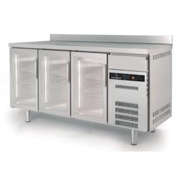 Arrière bar 600 positif S-Line - 3 portes vitrées - 3667335120697_0