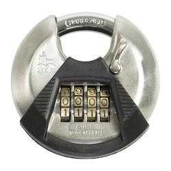 Cadenas Cylindrique - Burg Wachter - 23 C 70 Sb - Acier Inoxydable 70 Mm, Ouverture A Code - 4003482399019_0