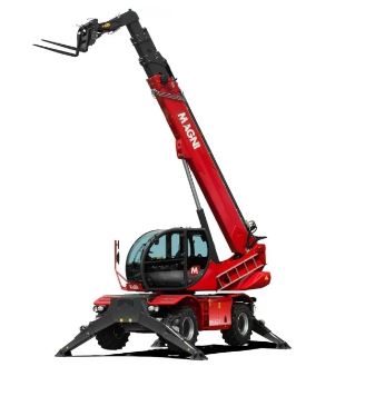 Chariot télescopique rotatif RTH 6.21 - levage jusqu'à 21 m - stabilisateurs à ciseaux_0