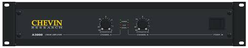 Amplificateur acoustique Chevin A3000 - 2 canaux, 500W à 1600W sous 8 à 2 Ohm - ACS_0