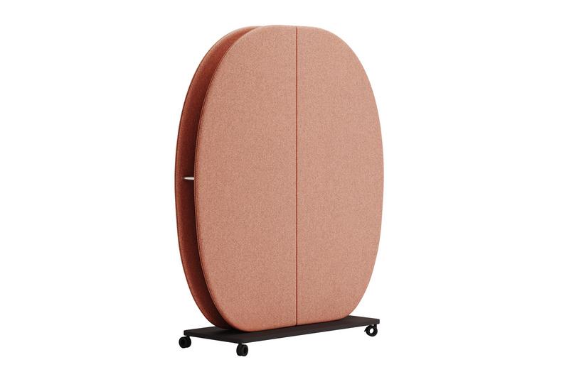 Cloison acoustique amovible bureau - cloison-arrondie-160-x-50-cm_0