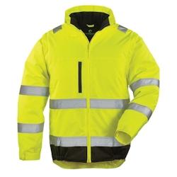 Coverguard - Veste de travail 2 en 1 HI-WAY HV jaune XTRA classe 2 Jaune Taille L - L jaune 3435241700896_0