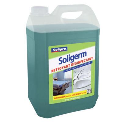 Désinfectant nettoyant surodorant Solipro Soligerm eucalyptus 5 L_0