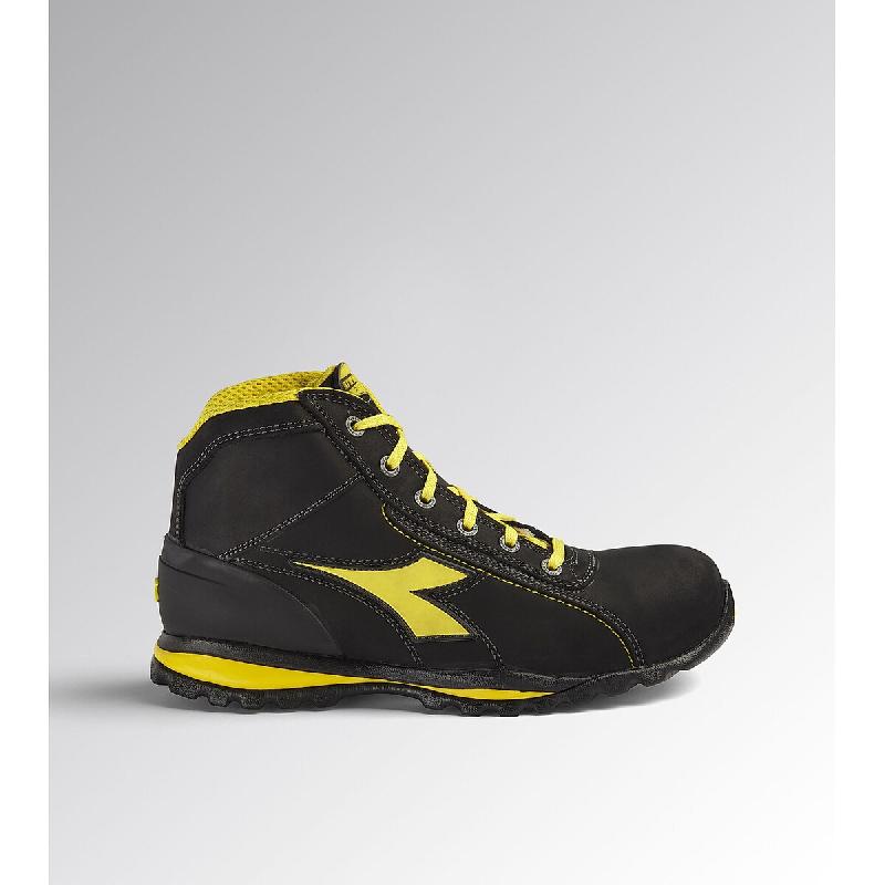 DIADORA UTILITY Chaussures De Sécurité Hautes Glove S3S Fo Hro - Noir/Jaune 41 - 41 multicolore multi-matériau 8053607611089_0