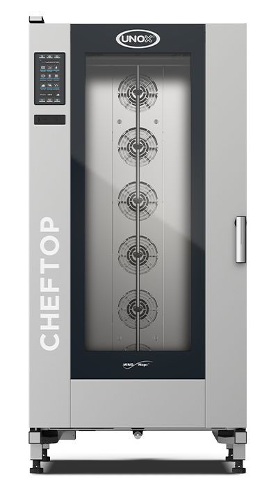 Four mixte électrique à injection 20 GN1/1 - UNOX Cheftop - Programmation avancée et cuisson automatique_0