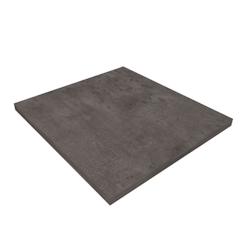 France Mobilier CHR Plateau stratifié gris béton 70 x 70 cm - 3760326523399_0