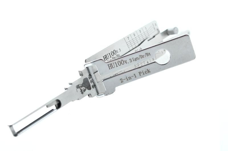 Lishi HU100 (8-CUT) crocheteur décodeur pour Opel Saab Chevrolet 2-in-1 Mr Li_0
