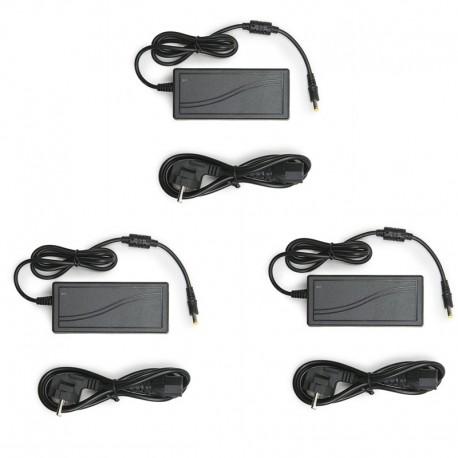 Lot de 3 transformateurs 72W 12V DC - Pour rubans et éclairages LED_0
