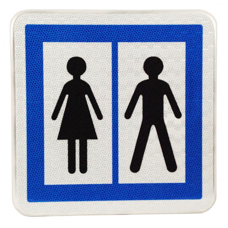 Panneau services toilettes ouvertes au public CE12 - signalisation de toilettes publiques_0