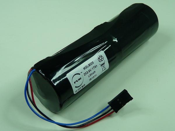Pile lithium 2x3.6V 17Ah ST4/SG/FC - Application EDF - Marque NX_0