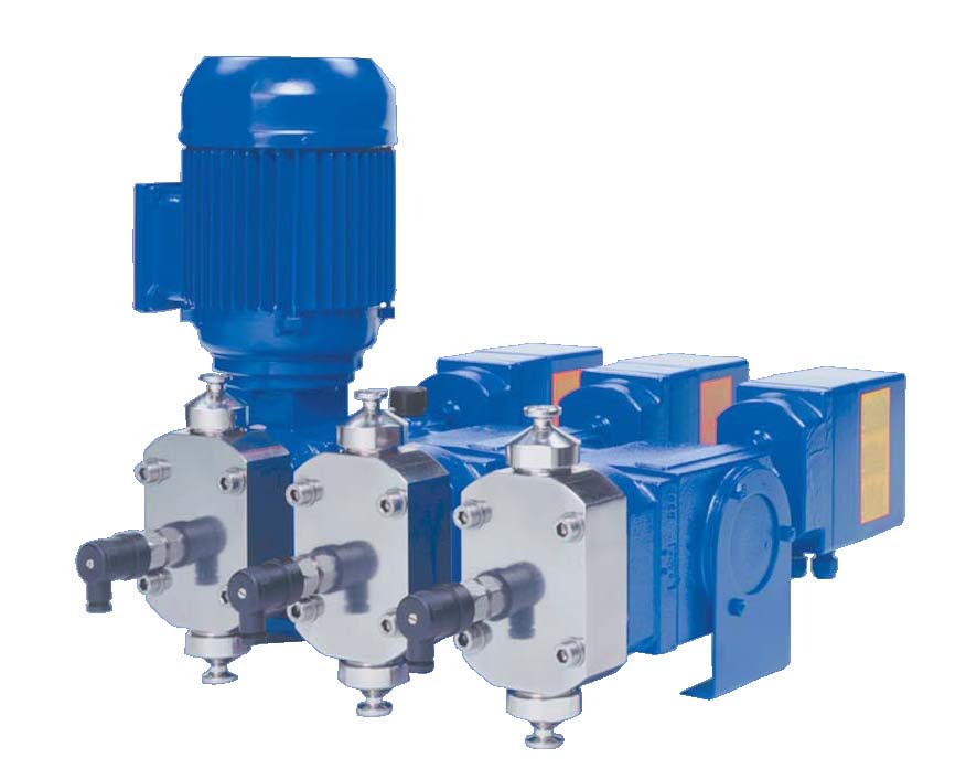 Pompe sanitaire ProCam Bran+Luebbe - AxFlow - piston ou double membrane PTFE - débit max 3000l/h - pression max 20 bars_0