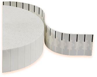 Puces moussées autocollantes réutilisables - Rouleau de 2000 - Compatibles avec différents supports (dossard, casque, plaque de cadre, bateau)_0