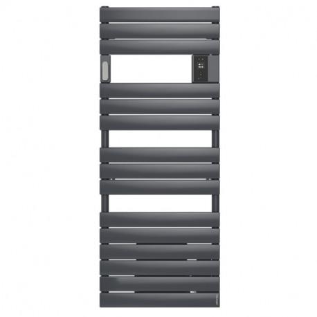 Radiateur sèche-serviettes connecté Adelis avec soufflerie 1500W Graphite - Atlantic - 861551_0