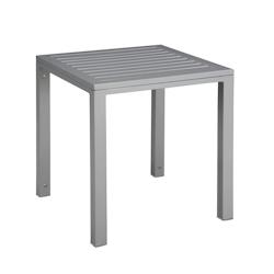Resol GARBAR CUBIC Table Auxiliaire Extérieure 50x50 Gris - gris métal 66535_0
