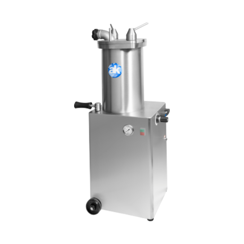 Poussoir à viande SC-30 / SC-30 STAR - AK-Ramon - 30 litres, acier inoxydable avec régulateur de vitesse et accessoires_0