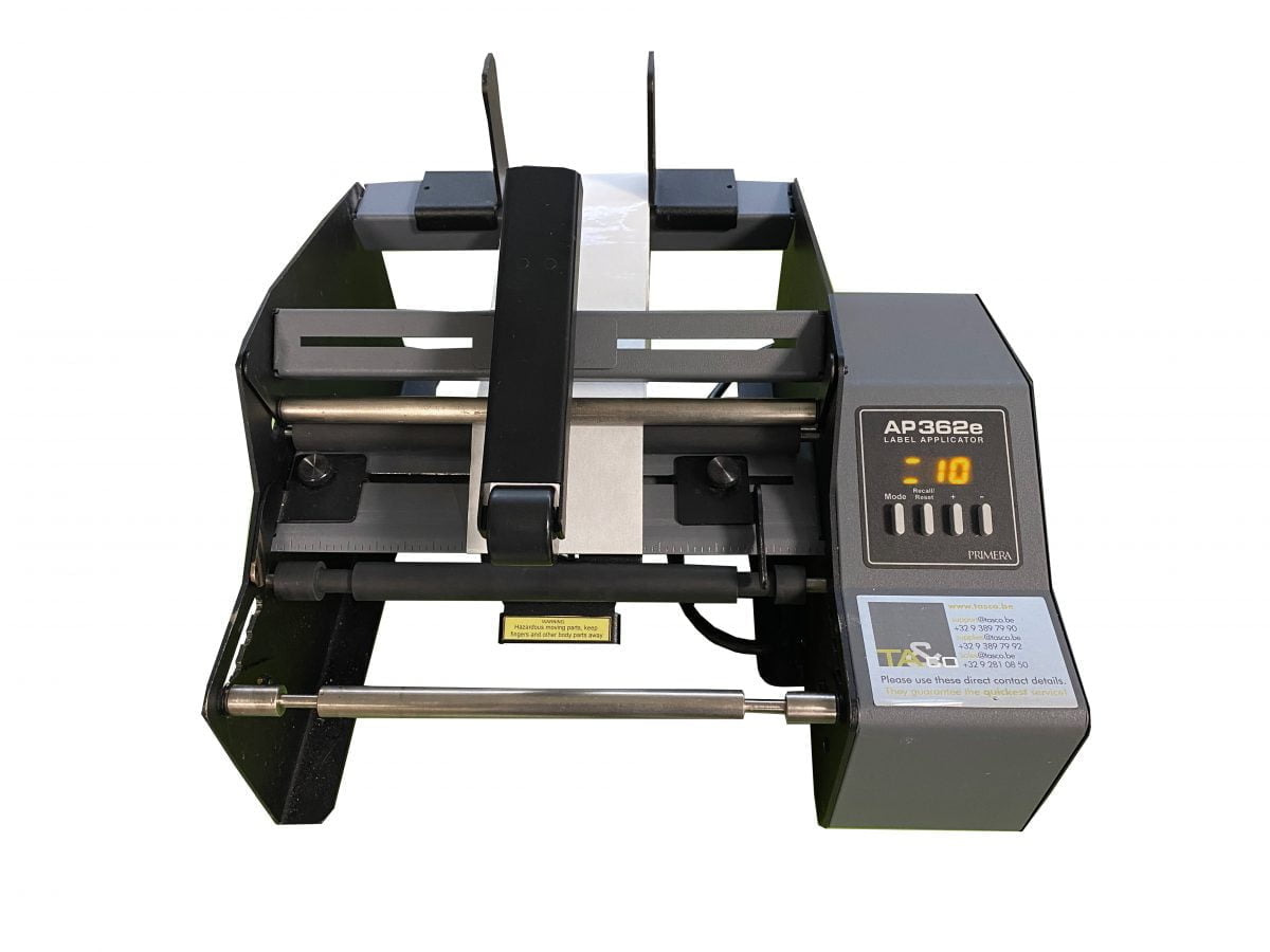 Système d'étiquetage de bouteilles - Primera AP360e - Applicateurs semi-automatiques pour récipients cylindriques_0
