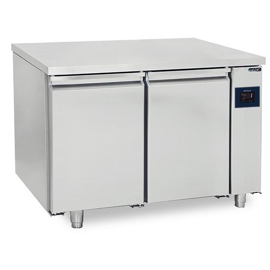 Table réfrigérée à distance avec 2 portes gn 1/1 -2°/+8°c wifi - 1125x700x850 mm - BNA0052/FN_0