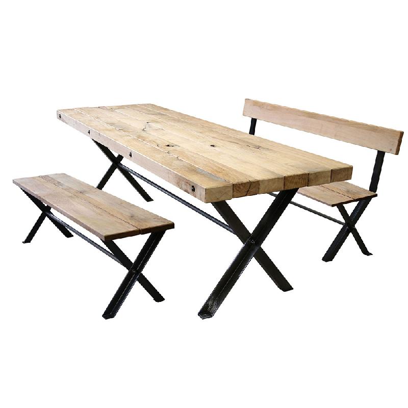 Table de restaurant TA X TABLE - Hauteur 76 cm - Longueur 120 à 250 cm - Largeur 60 à 90 cm_0