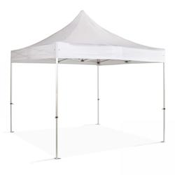 Oviala Business Tente pliante en Aluminium 3x3m blanche - Oviala - blanc aluminium 101199_0