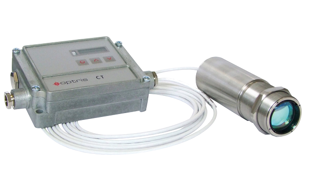 Thermomètre infrarouge - Optris CT XL 3M pour soudage et découpe laser, température jusqu'à 1800°C_0