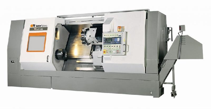Tour CNC horizontal VT 40 / VT 45 / VT 46 - banc incliné à 45°, mandrin 380 mm, longueur max de tournage 2200 mm_0