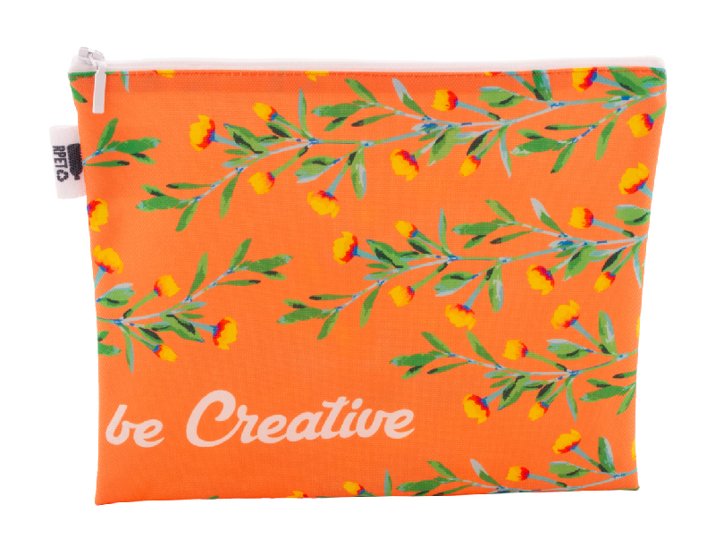 Trousse de maquillage personnalisée - polyester RPET 600D - impression sublimation - dès 50 pièces_0