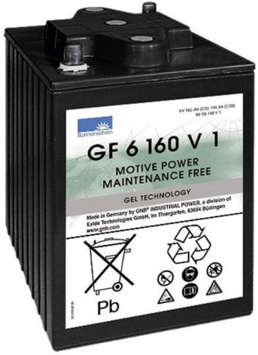 Batterie Gel GF 06 160 V1 Sonnenschein / 6V 160Ah_0