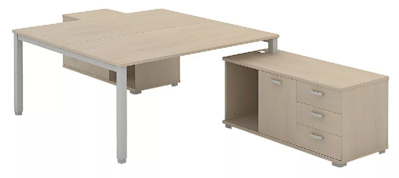 Bench vis-à-vis sur crédence - 2 postes ou plus - So Berja - modulable et garanti 3 ans_0