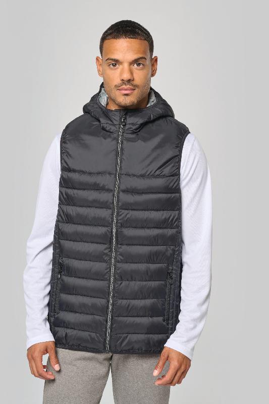 Bodywarmer à capuche - Réf: PA237 - PROACT - Chaud et ultraléger_0