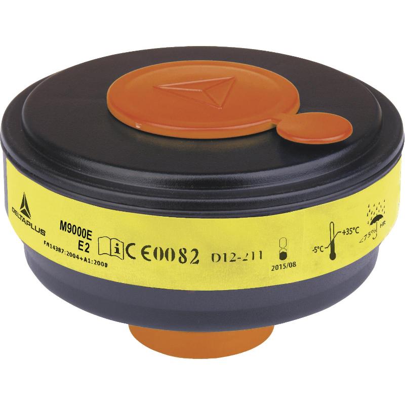 Boîte de 4 cartouches filtrantes E2 - gaz - pour masques complets M9200 Rotor Galaxy et M9300 Strap Galaxy_0