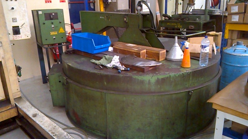 Four de revenu 24 KW - température 500 °C · 932 °F - dimensions utiles 1800 mm x 600 mm - NAGAT_1