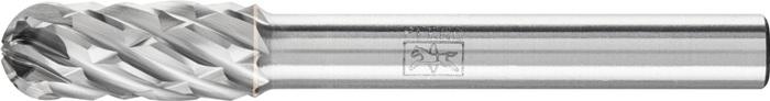 Fraise sur tige WRC D. 8 mm long. Tête 20 mm D. Tige 6 mm carbure engrènement STEEL PFERD_0