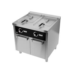 Friteuse  15l+15l triphasée série 750 sur placard - 3667335117666_0