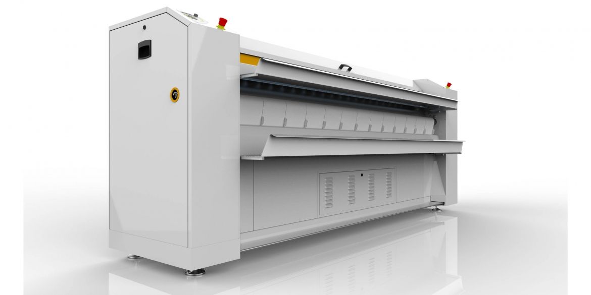 G26.50 - Sécheuse-repasseuse GMP SRL - Cylindre 2580xØ500 mm - Productivité élevée sans pauses_0